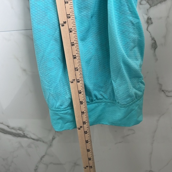 Turquoise Youth Athletic Work Out Tank Top - Picture 4 of 6